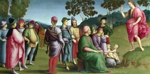 Saint Jean-Baptiste prêchant
